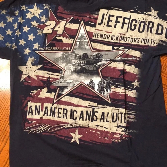 Jeff Gordon Vintage Racing Tee Shirt - Picture 2 of 5